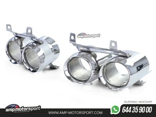 DIFUSOR TRASERO FORD MUSTANG MK6 2014-2017 + COLAS DOBLES