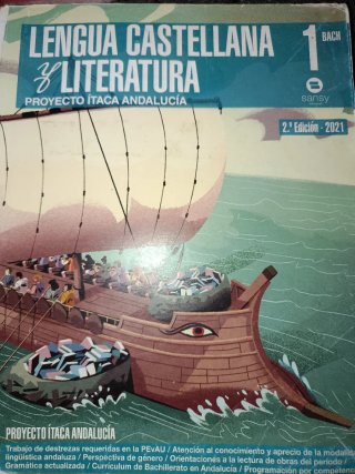 Lengua castellana y literatura, 1 BACH.