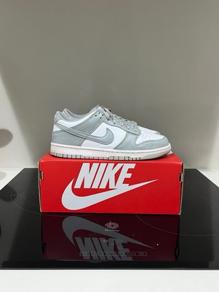 Nike Dunk Low Talla 40 Gris Blanco
