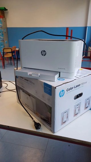 Stampante HP Color Laser 150nw Nuova