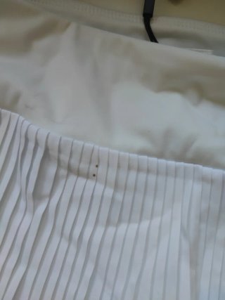 Falda pádel Drop Shot blanca