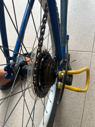 Bicicleta infantil 20 azul