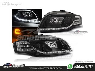 FAROS DELANTEROS LUZ DIURNA TUBE LIGHT PARA AUDI A4 B7 2004-2008