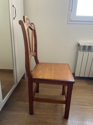 Silla Escritorio Madera