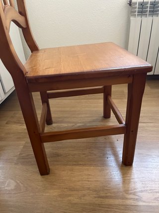 Silla Escritorio Madera