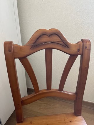Silla Escritorio Madera