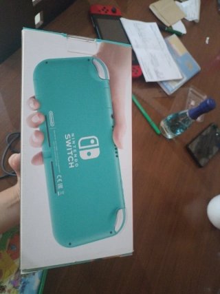 Nintendo Switch Lite con caricatore e custodia