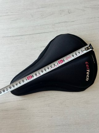 Sillín Gel Bicicleta GelTech Negro
