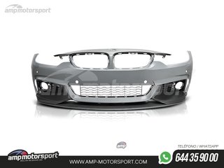 PARAGOLPES DELANTERO BMW SERIE 4 F32 LOOK M-PERFORMANCE CON PDC/SRA