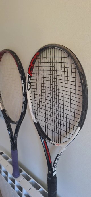 Raquetas de Tenis HEAD spees y titanium