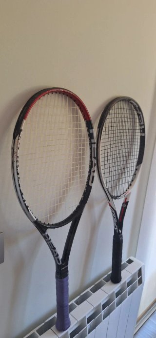 Raquetas de Tenis HEAD spees y titanium