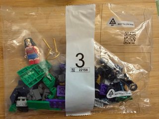 LEGO Wonder Woman sh466 + Busta 3 sigillata