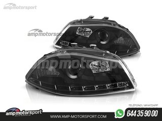 FAROS DELANTEROS LUZ DIURNA LED REAL DRL PARA SEAT IBIZA / CORDOBA 6L