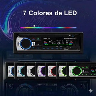 Radio Coche 1 DIN Bluetooth + USB + SD – Nueva