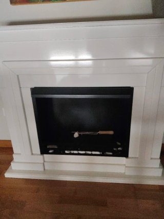 Chimenea de etanol grande