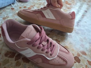 Zapatillas S.Oliver rosas y blancas