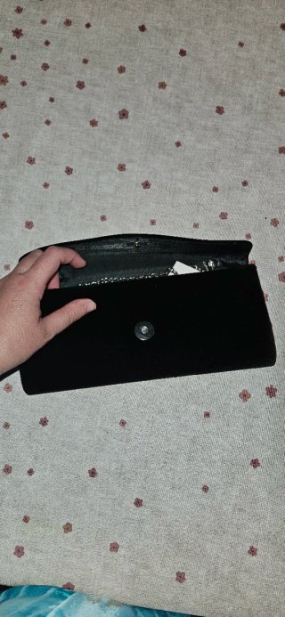 Bolso negro de vestir