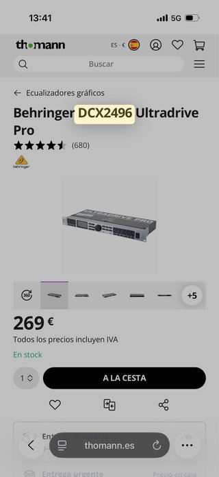 Procesador DCx24 behringuer