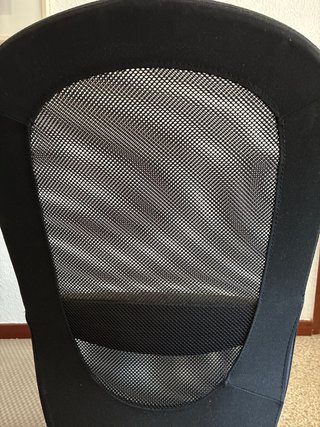 Silla de oficina ergonómica gris