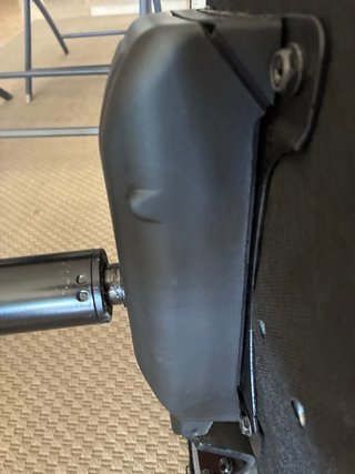 Silla de oficina ergonómica gris