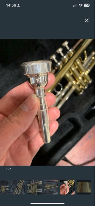 Trompeta Sib nueva sin uso