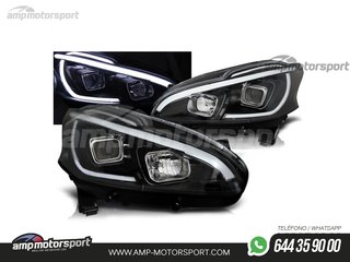FAROS DELANTEROS LUZ DIURNA LED + TUBE LIGHT PARA PEUGEOT 208