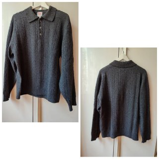 Stefanel Maglione Grigio Vintage
