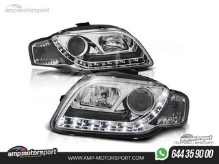 FAROS DELANTEROS LUZ DIURNA LED PARA AUDI A4 B7
