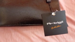 Borsa Artigli vernice nera nuova