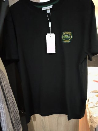 Camisola Lacoste Preta Tamanho M