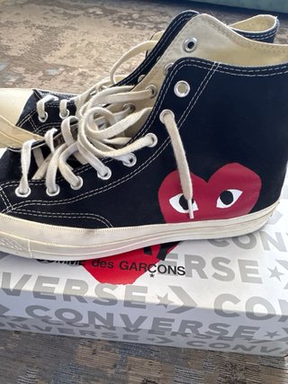 Converse Chuck Taylor Corazón Rojo Talla 44