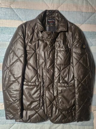 Giacca trapuntata Refrigiwear marrone