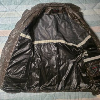 Giacca trapuntata Refrigiwear marrone