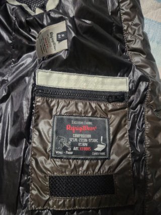 Giacca trapuntata Refrigiwear marrone