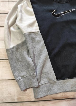 Sudadera Nike Mujer Negra Gris Blanca Talla XS