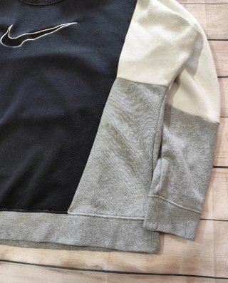 Sudadera Nike Mujer Negra Gris Blanca Talla XS
