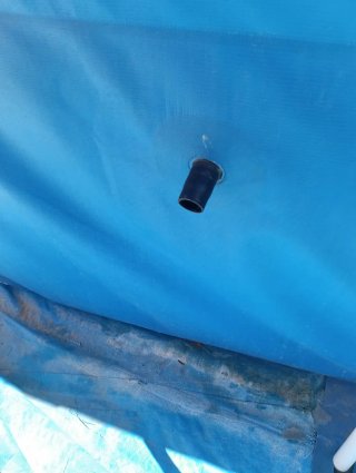 Piscina desmontable Intex azul