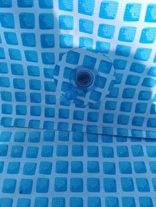 Piscina desmontable Intex azul