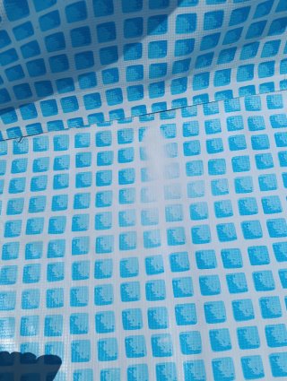 Piscina desmontable Intex azul