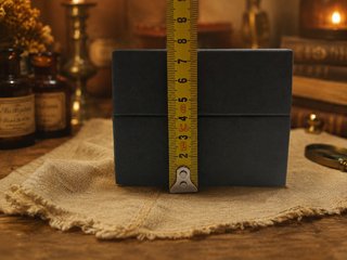Caja para reloj negra con cojín