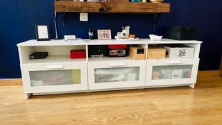 Mueble Bajo TV Brimnes Ikea Blanco