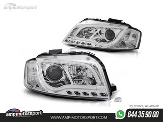 FAROS DELANTEROS LUZ DIURNA TUBE LIGHT PARA AUDI A3 8P / 8PA