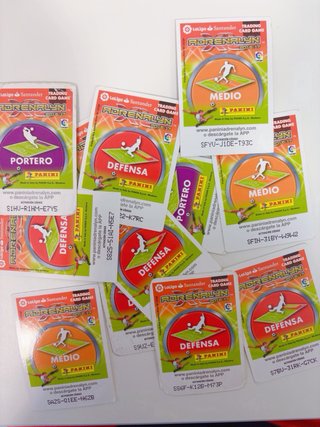 Lote cartas Espanyol Adrenalyn XL 2016/17