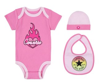 Set Converse 3 pezzi neonato 6-12 mesi