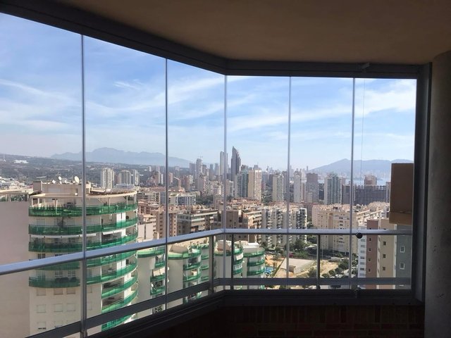 Pérgolas  Cortinas de cristal