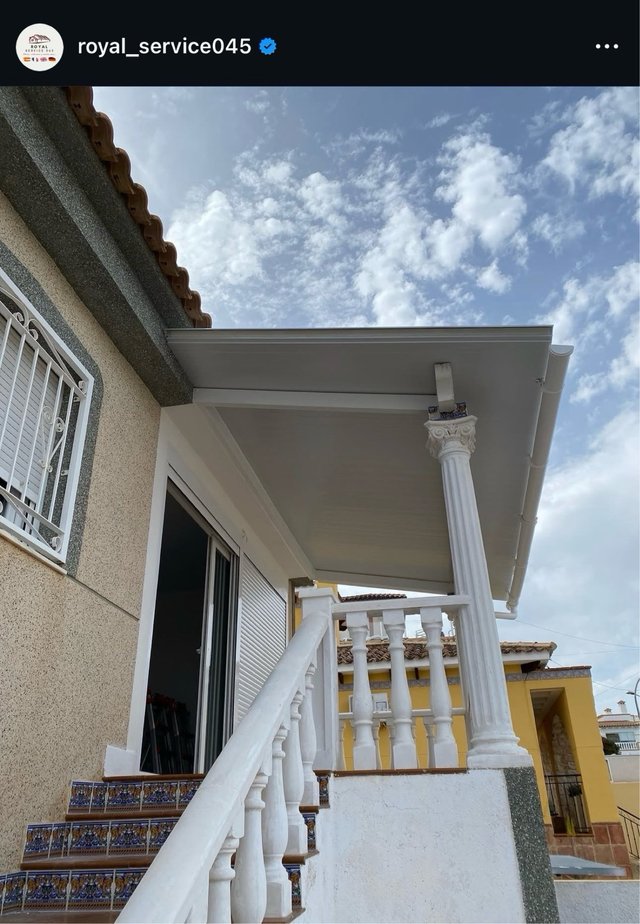 Pérgolas  Cortinas de cristal