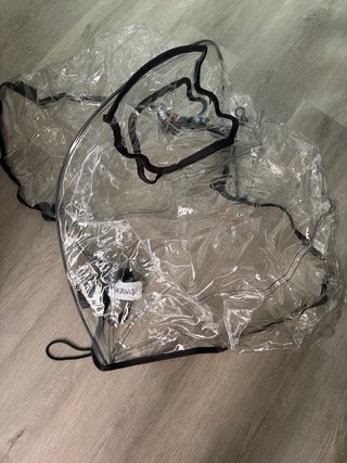 Saco silla paseo y plástico lluvia Bugaboo