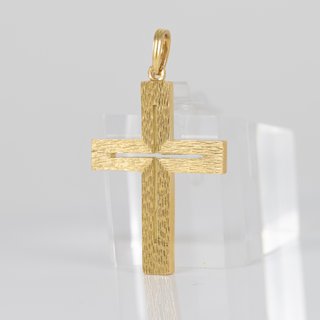 Colgante Cruz oro 18k 750