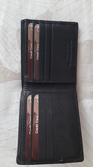 Cartera de piel marrón Vera Pelle