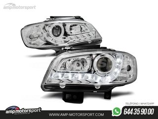 FAROS DELANTEROS LUZ DIURNA LED PARA SEAT IBIZA / CORDOBA 6K2
